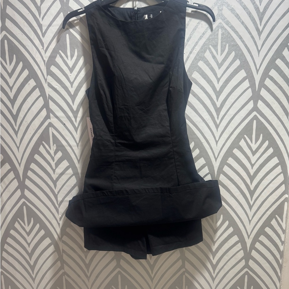 NWOT Princess Polly Classic Yumiko Black Romper - Picture 2 of 6